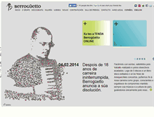 Tablet Screenshot of berroguetto.com